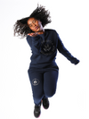 Rhinestone Round Crewneck
