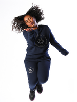 Rhinestone Round Crewneck